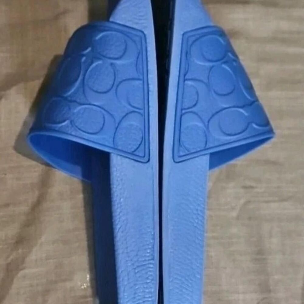 Coach Men's Blue Sandals - Picture 3 of 3